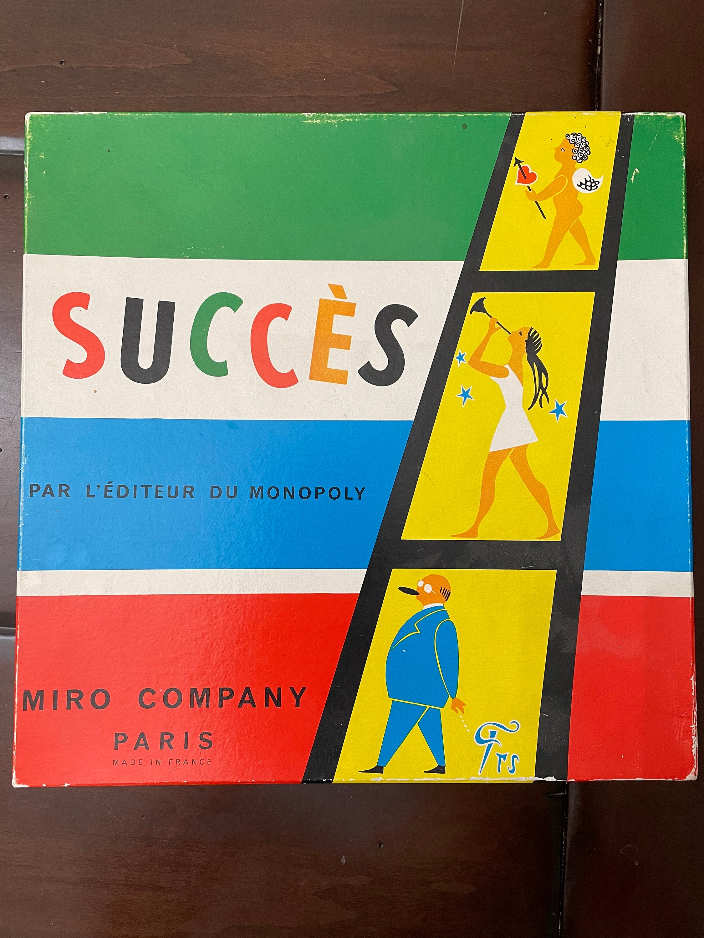 Couple of French version board games, Miro Company