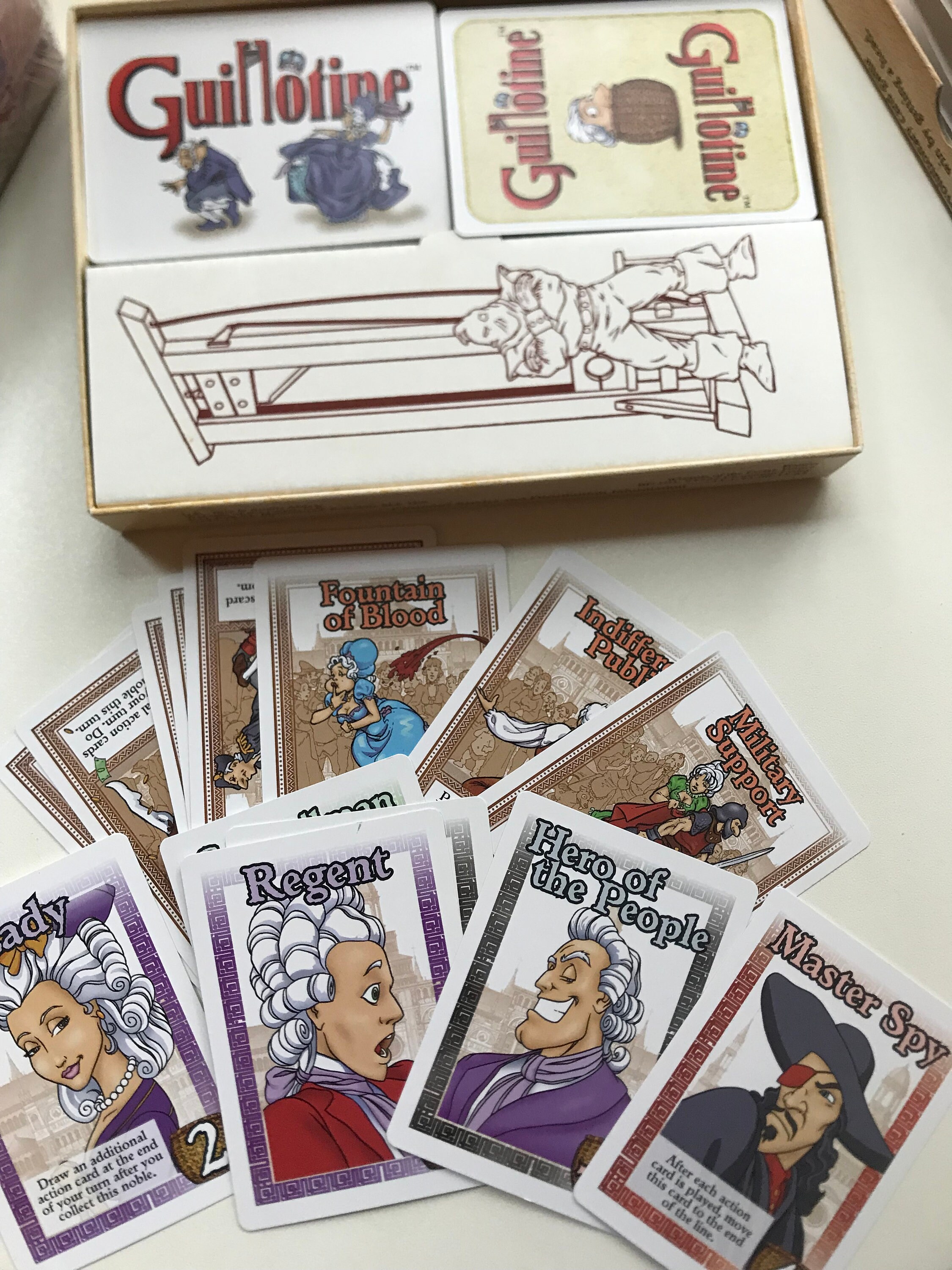 Vintage 1998 Guillotine Card Game French Revolution 110 - Etsy
