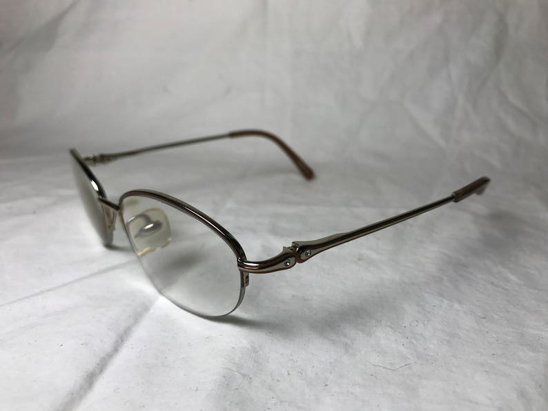 Cote D'azur for Europa Semi Rimless Oval Eyeglasses in - Etsy