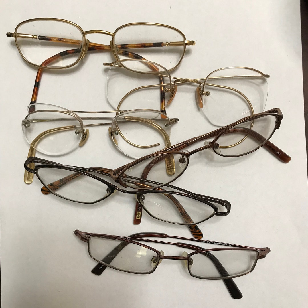 U Pick Vintage Metal Eyeglasses Frames PRESCRIPTION LENSES Oval ...