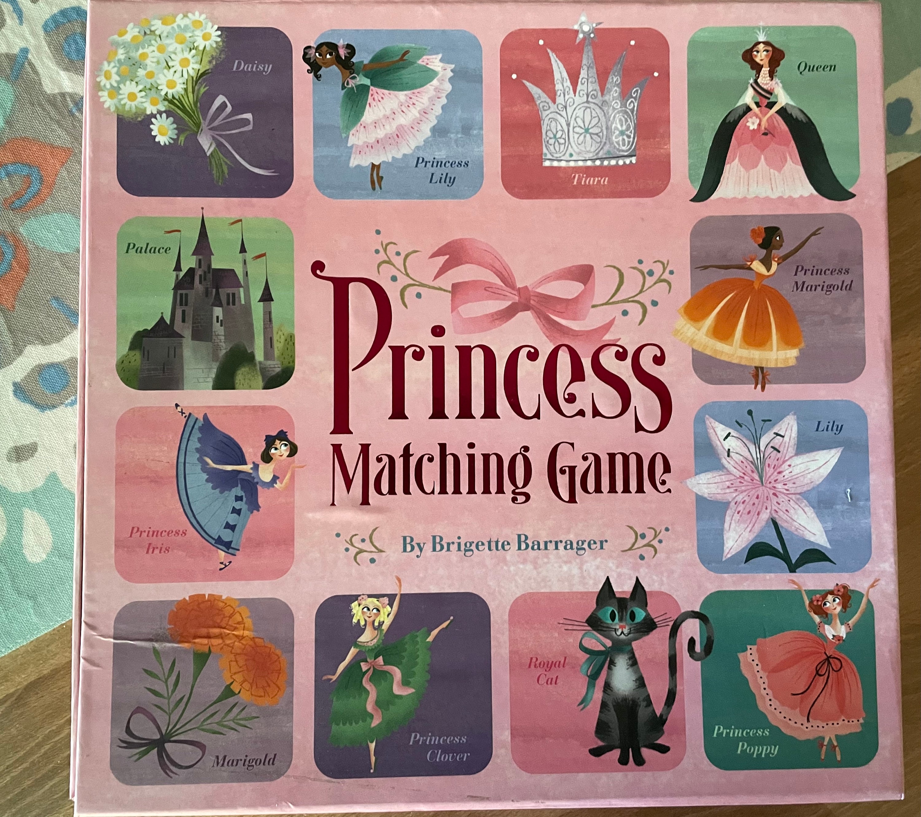Printable Princess Memory Game Stocking Idea for Aubrey