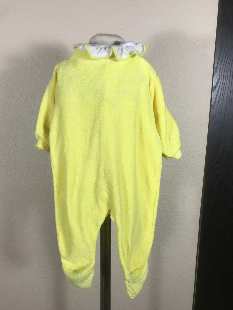 Vintage Carters Baby Girls Terry Cloth Romper Footed Sleeper Etsy