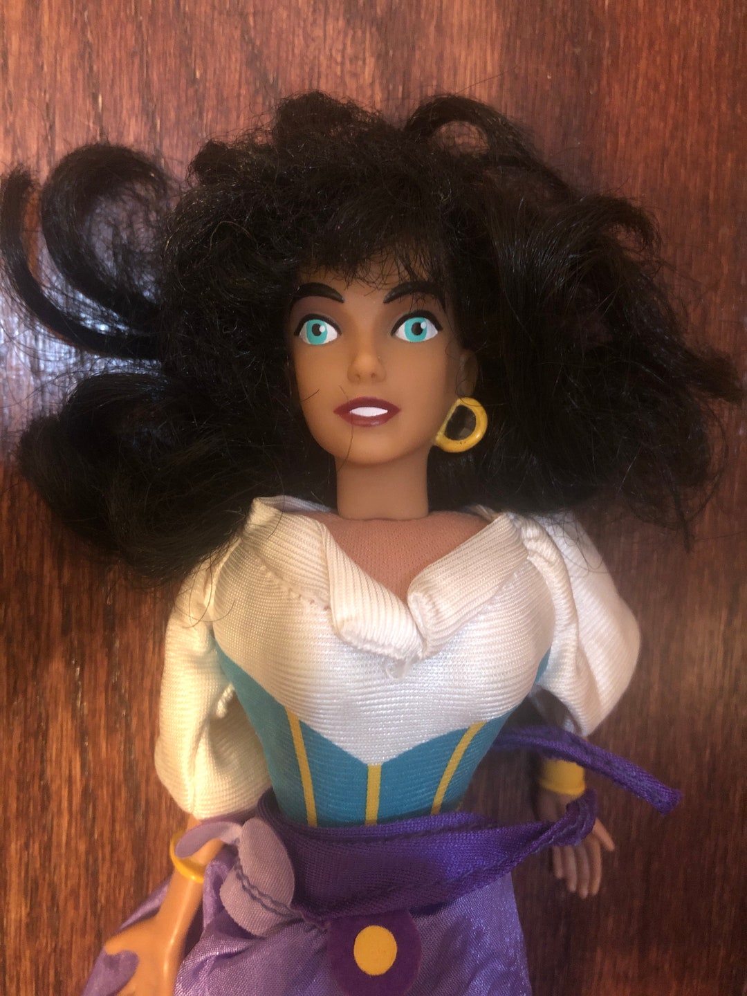 Esmeralda Finger Puppet Doll From Disney Hunchback of Norte Dame Approx ...