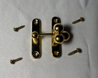 Vintage Royal Coat Distinctive Hardware No. 1451 Narrow 3 Ball Catch