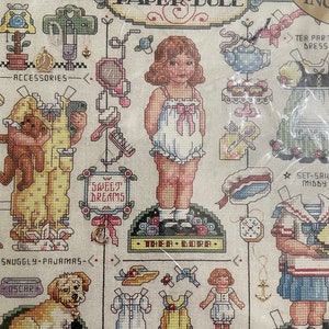 Bucilla 42670 Vintage 2000 Paper Dolls 13