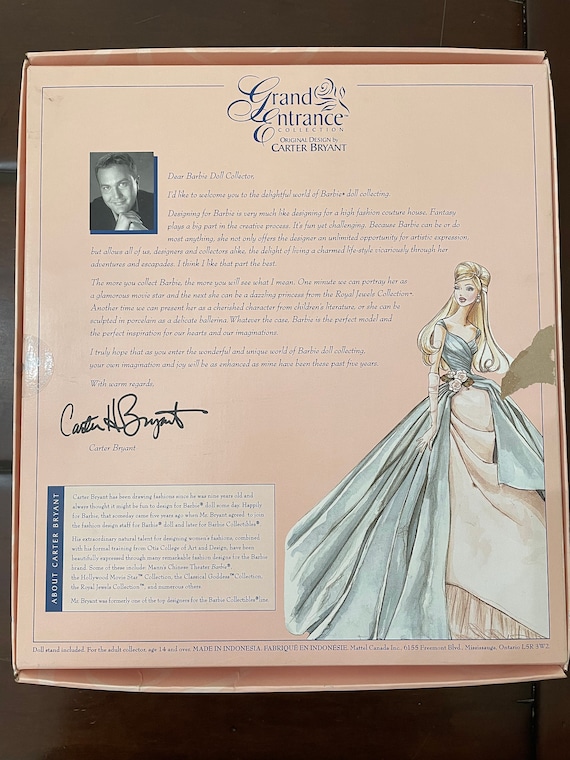 Vintage 2000 Barbie Collectibles Grand Entrance Collection