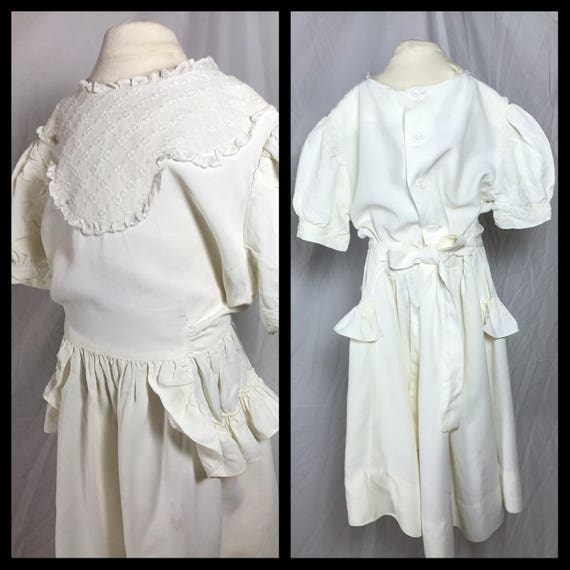white party frock