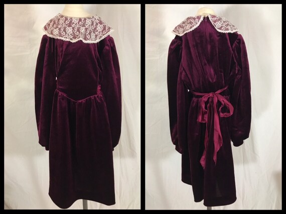 rare editions velvet dress