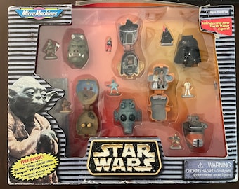 Vintage 1996 1990s Micro Machines Star Wars Original Trilogy