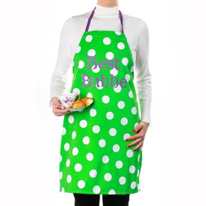 Best Bubbe or Grandmother Apron, Safta, Kosher, Great Yiddish Granny Gift. Hand Made Sewn and Printed in Jerusalem Gifts for Grandma