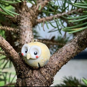 Schleiereule Niedlicher Keychain/Charme