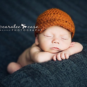 Crochet Pattern Lil Jackie Hat Baby-Adult sizes, simple crochet hat for boys and girls image 4