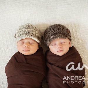 Crochet Pattern Lil Jackie Hat Baby-Adult sizes, simple crochet hat for boys and girls image 2