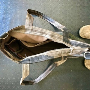RITSUPGRADE voor gewaxte canvas tas, draagtas of geplooide Stockholm gestreepte tassen | ikabags