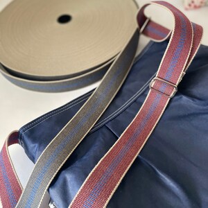 Vegan Diaper bag, STOCKHOLM Blue Sapphire Crossbody daily bag in 15 colors IKABAGS 3 WAY imagem 4