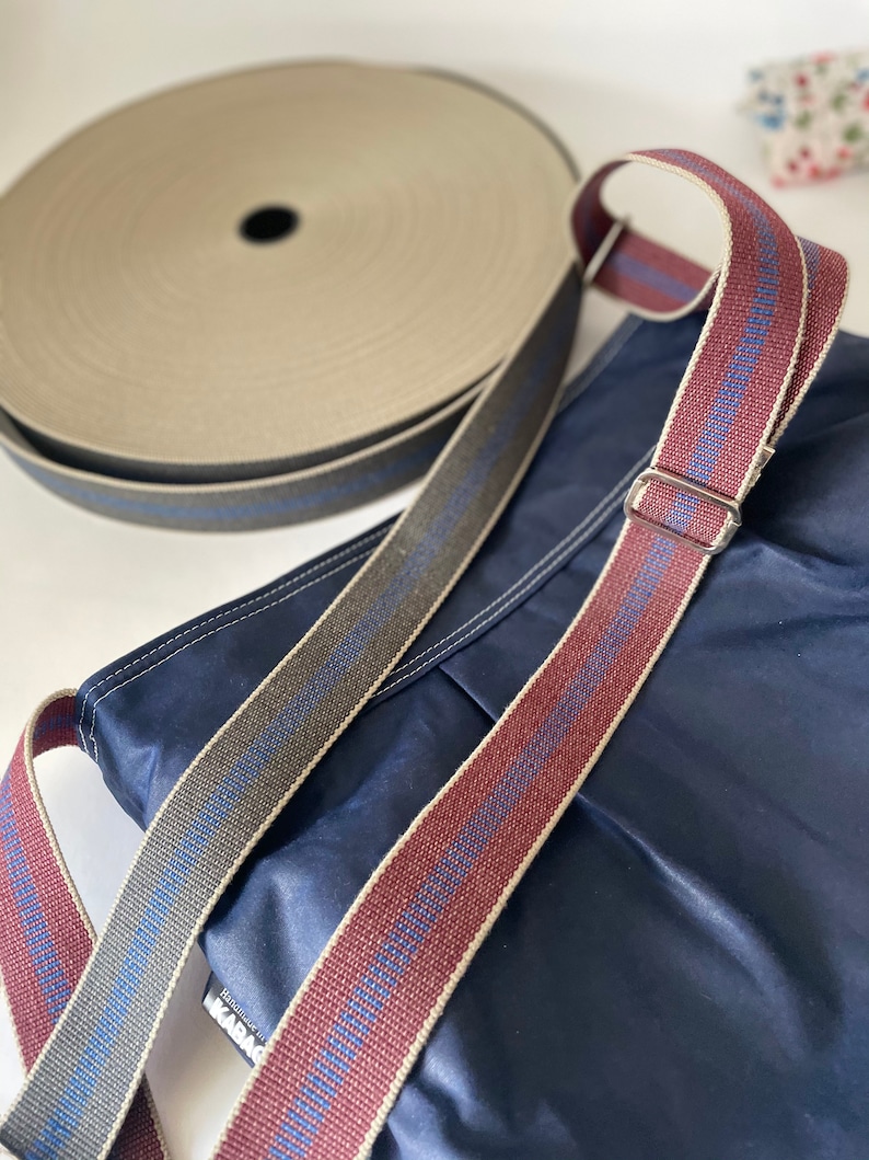 Vegan Diaper bag, STOCKHOLM Blue Sapphire Crossbody daily bag in 15 colors IKABAGS 3 WAY image 4