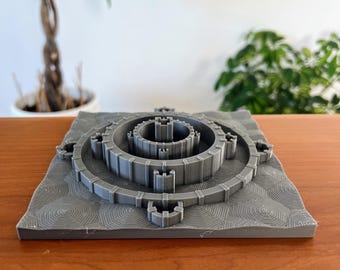 3D-gedruckte Attack on Titan-Wände | Dekoratives Diorama der Anime-Kollektion | Shingeki no Kyojin-Fan-Requisite