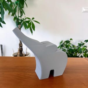 Elephant piggy bank modern design | Minimal style coin box for kids and adults | Home decoration unique gift 3D printed money saver
