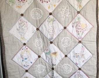 Wall Quilt A Year of Chickens