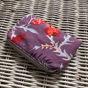 NEW Colorful Animal & Floral Zippered Mini Money Pouches, Credit Card Pouch, Business Card Pouch, Earbud Pouch, Gift Card Pouch, Coin Purse image 7