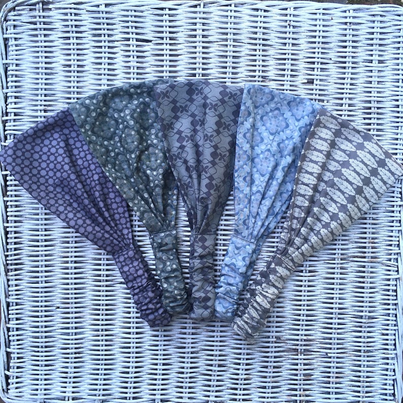 Classic Medium Gray 4 1/2 Wide Gathered Fabric Elastic Etsy