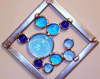 4" Small Stained Glass Suncatcher