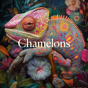 Chameleons - Stock Images