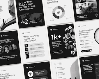 202 Tech Start Up Instagram, Bold Modern Social Media Business Templates, Social Media Managers | Business Coaches Modern Canva Templates