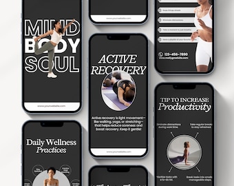 300 Personal Trainer Templates | Fitness Coach Instagram Template , Gym Trainer Post | Luxury Fitness | Wellness Coach | Health Coach Canva