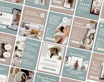 Life Coaching Instagram Post Template | Coach Social Media | Life Coach Instagram | Coaching Business | Coaching IG Post | Template Canva