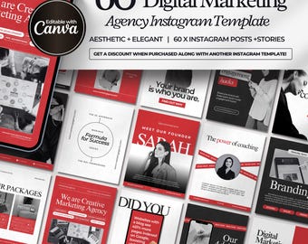 Plantillas para agencias de marketing digital, plantillas de marketing empresarial, plantillas para redes sociales, consejos, infografías y plantillas editables de Canva.