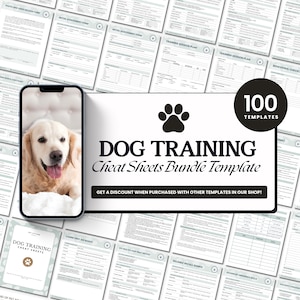 Aide-mémoire pour le dressage du chien, Socialisation du chiot, Guide de dressage du chiot, Obéissance du chiot, Journal de dressage du chiot, Conseils pour un nouveau chiot, Instructions pour le chien