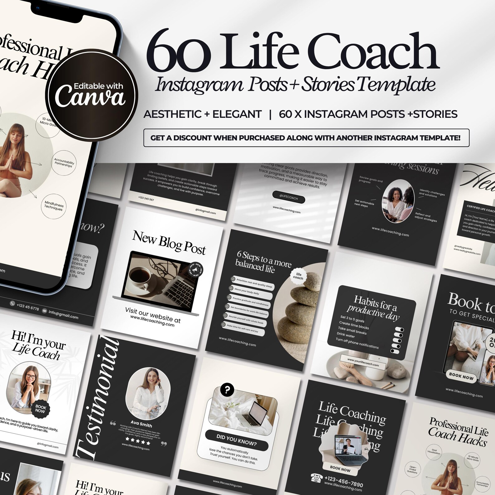 Coaching Instagram Post Template | Coach Social Media |life Coach ...