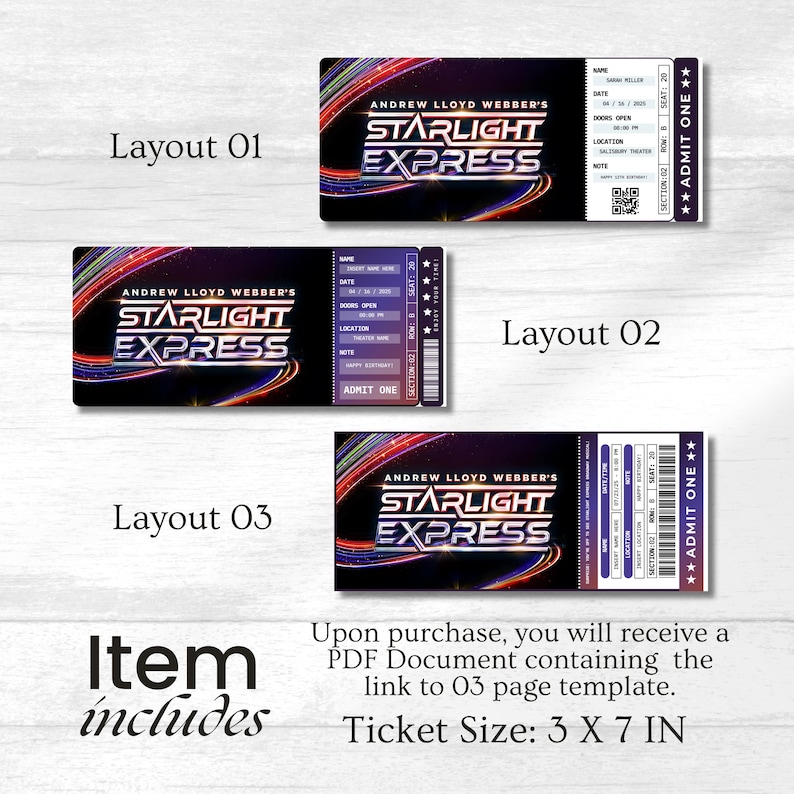 Starlight Express Tickets Gunstig