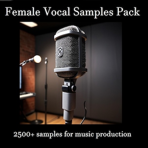 Female Vocal Essence Samples Pack (2500+ *Royalty-Free* samples ( Acappella,rock, house, operaesque, trance, and more)
