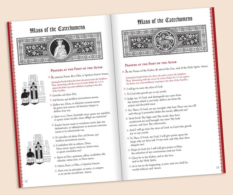 The Latin Mass Companion - Etsy