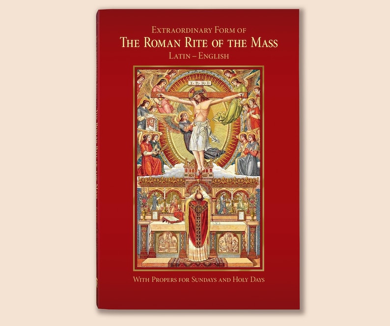 Latin Ritual Text Png The Latin Mass Companion - Etsy