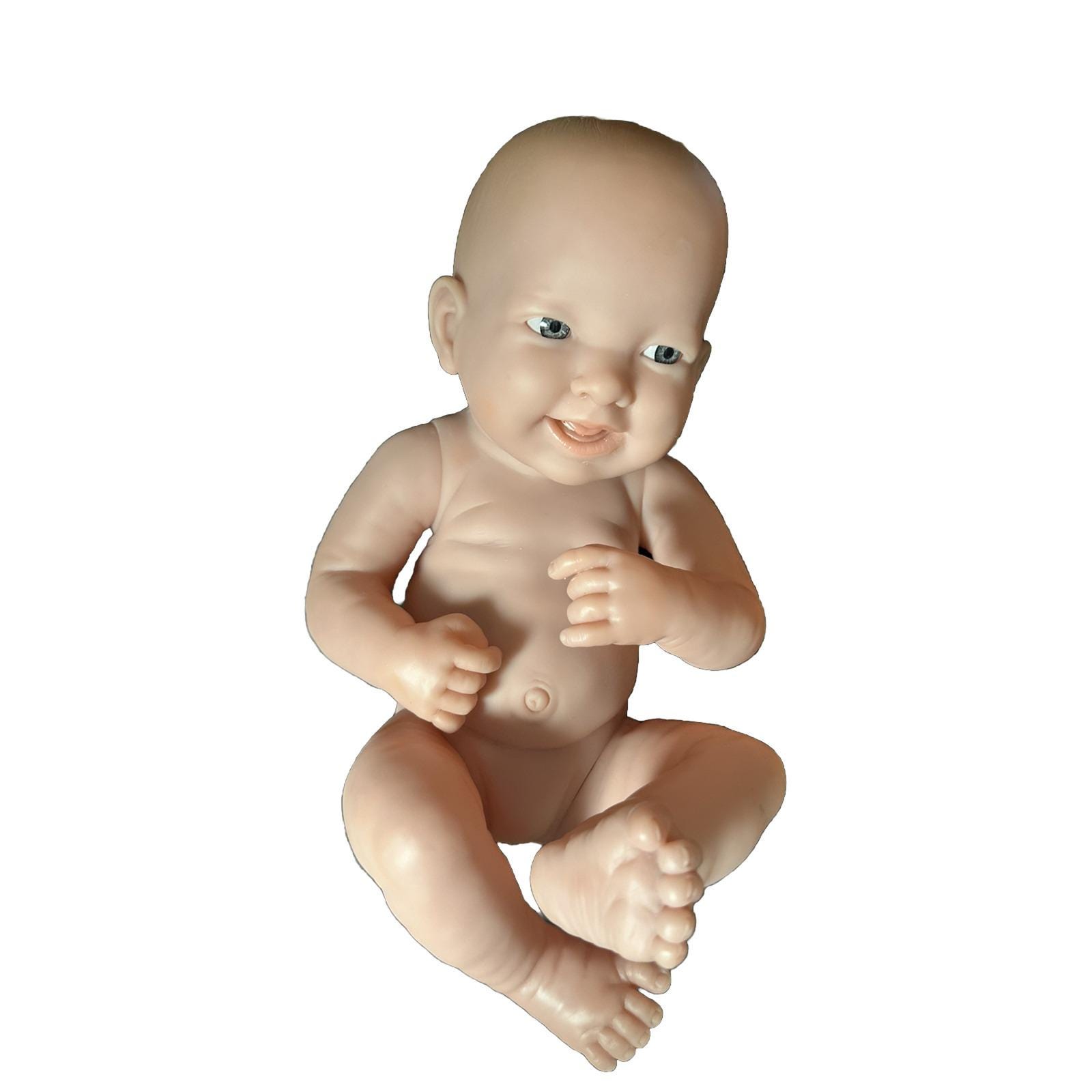 Poupée Réaliste 60cm Poupée Reborn Lonian 60cm - Bébé Réaliste Corps Doux - Yeux Bleus - Vêtements Inclus - Cadeau Enfant Poupee Xxl