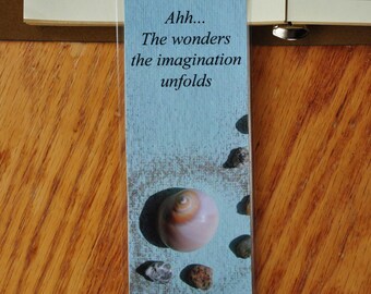 Inspirational Shell Bookmark