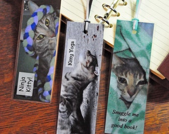 Funny Kitty Bookmarks