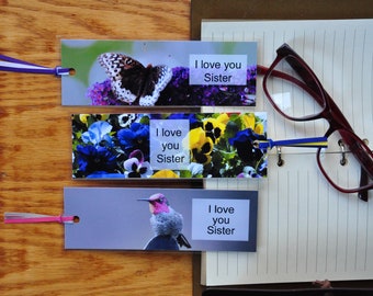 I Love You Sister Bookmark