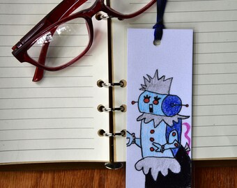 Hand drawn Bookmark, "Rosey the Robot" The Jetsons cartoon