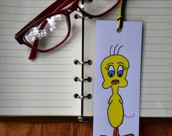 Tweety Bird. Looney tunes one of a kind , hand drawn boookmark