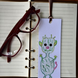 Baby Groot bookmark, Hand drawn