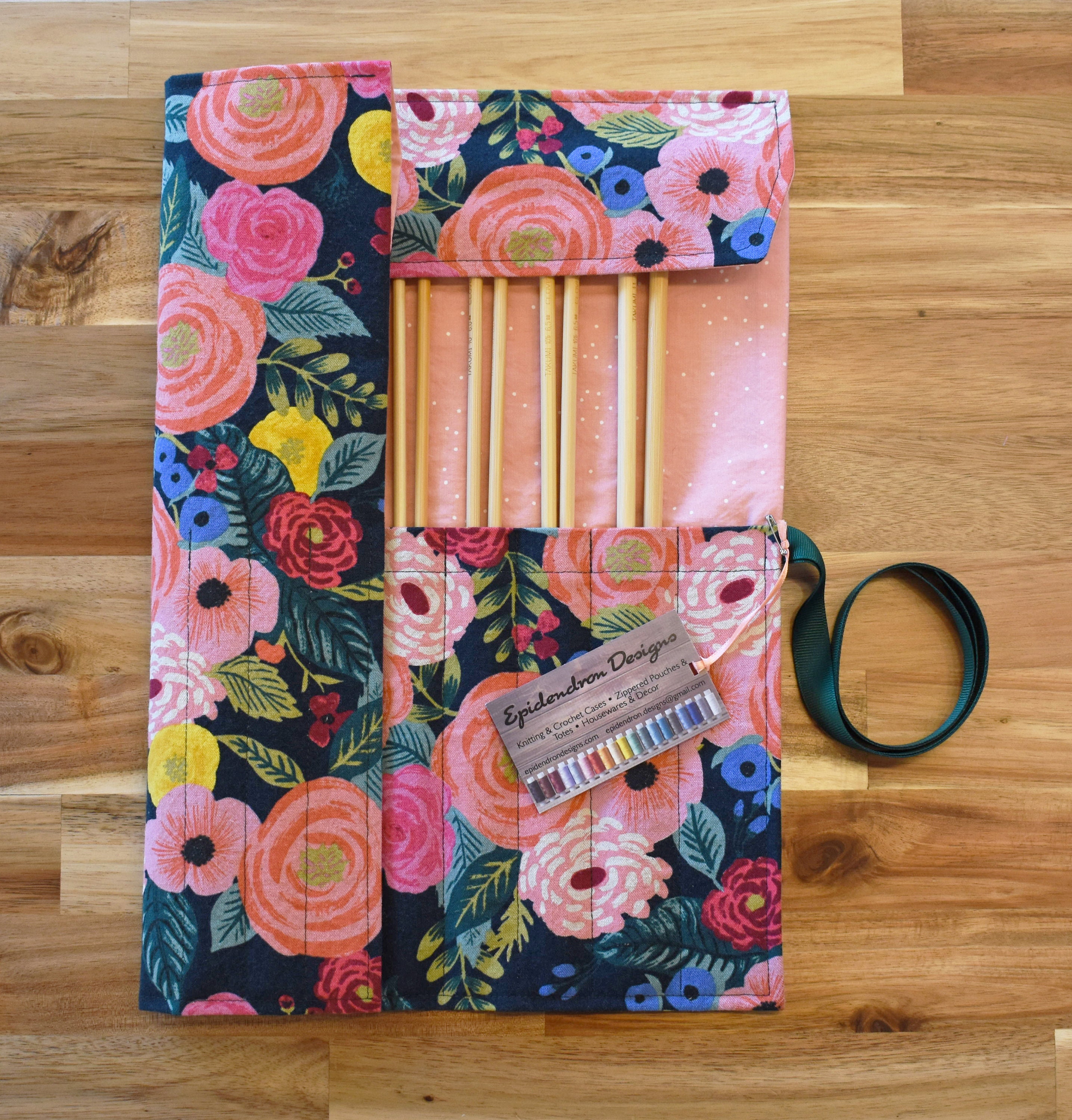 Sewing Pattern:knitting Needle Case Tutorial With Pictures and