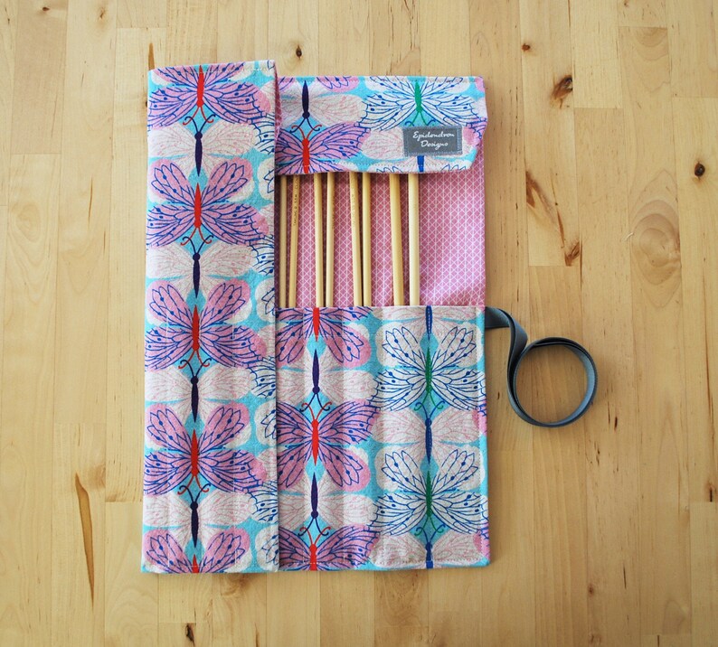 Straight Knitting Needle Case / Organizer / Holder Etsy