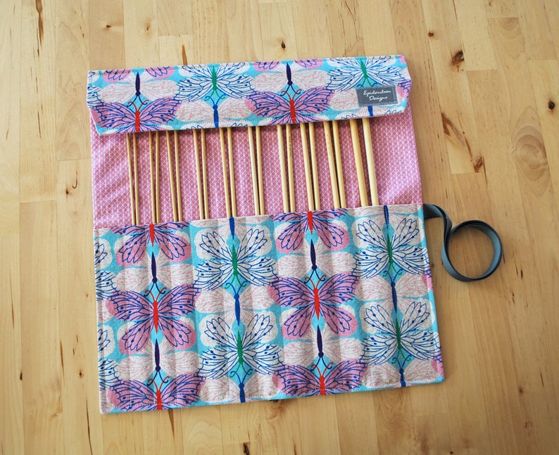 Straight Knitting Needle Case / Organizer / Holder Etsy