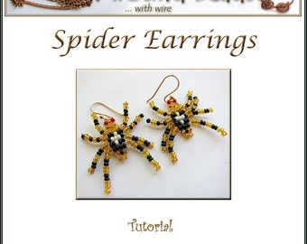 Spider Earrings Tutorial