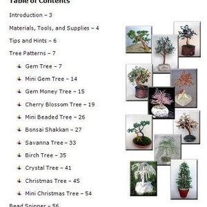 Beaded Trees E Book image 2