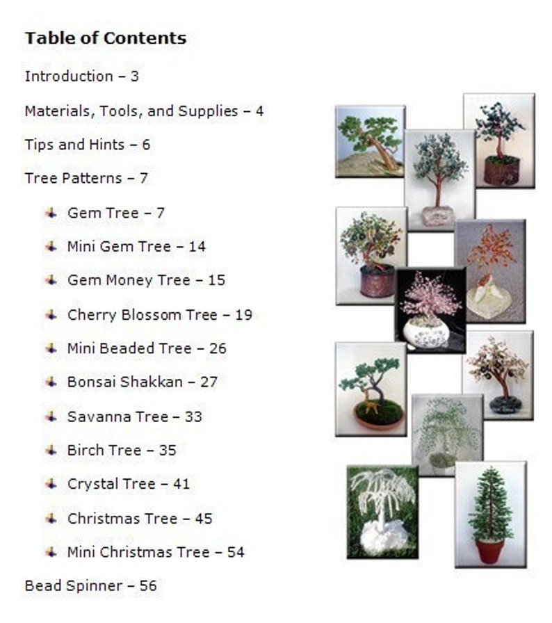 Beaded Trees E Book image 2